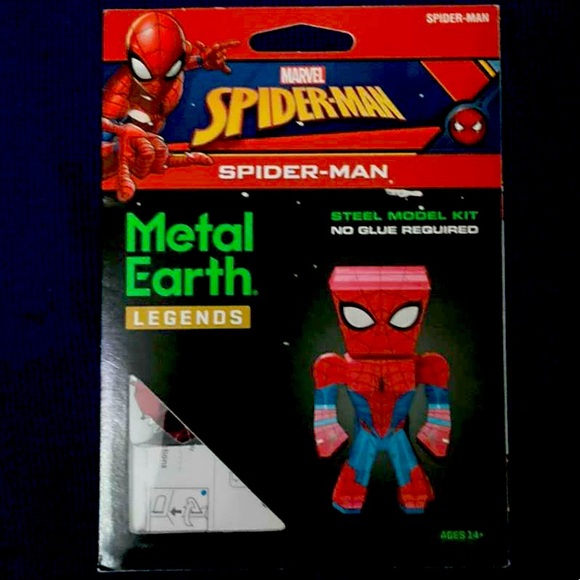 ✨Metal Earth Legends•Spider Man & Hulk• 3-D Steel Model Kits✨ - Picture 2 of 4